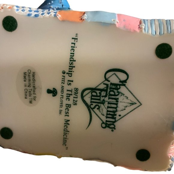 Fitz and Floyd Charming Tails Friendship is the best medicine - Picture 9 of 13